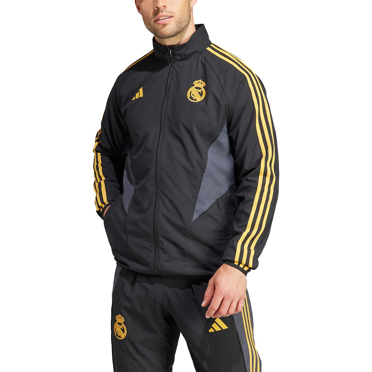 Adidas Real Madrid 2023/24 EU Anthem Jacket