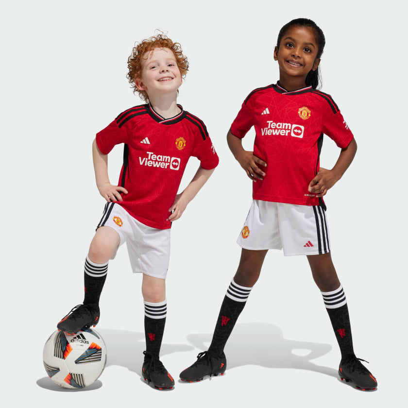 Adidas Manchester United 2023/24 Home Mini Kit