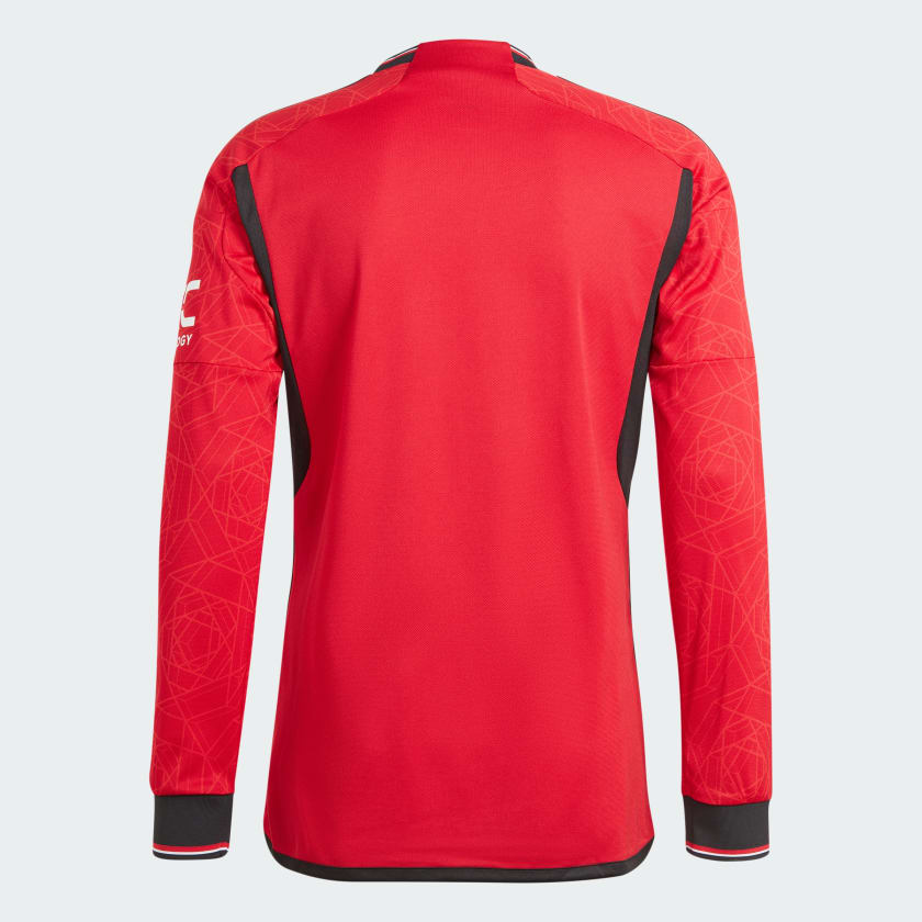 Adidas Manchester United 2023/24 Long Sleeve Home Jersey