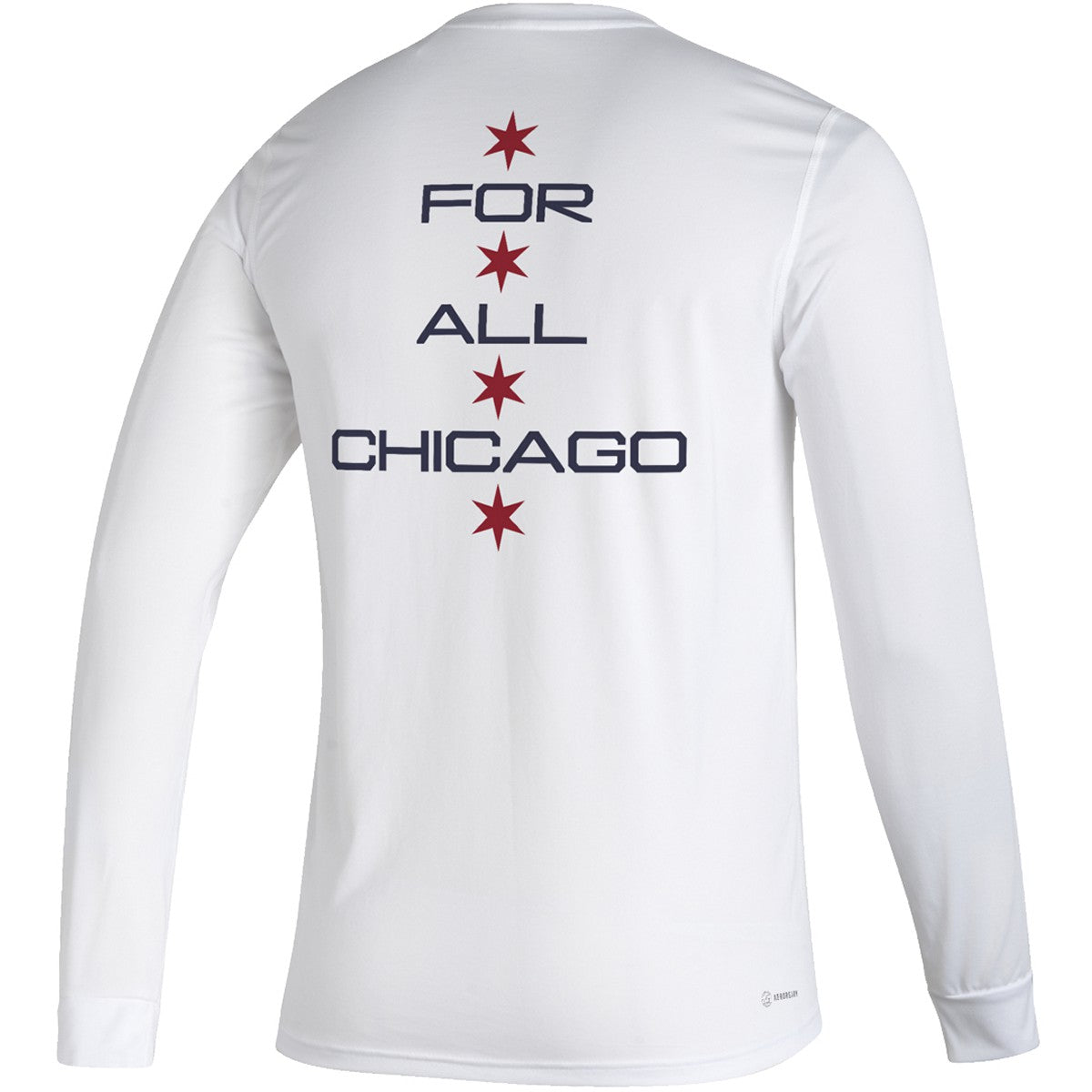 Adidas Chicago Fire For All Chicago Long Sleeve T-Shirt